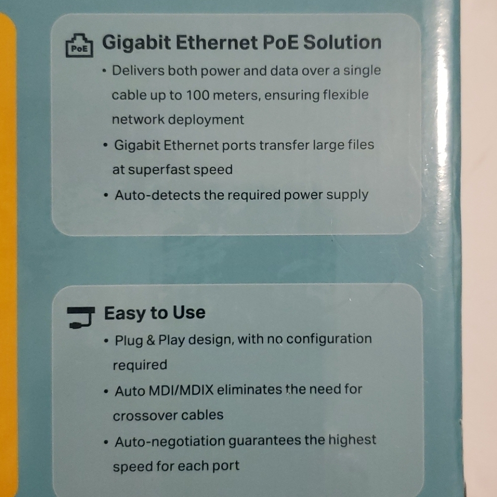 Gigabit PoE injector NWT - Picture 4 of 7